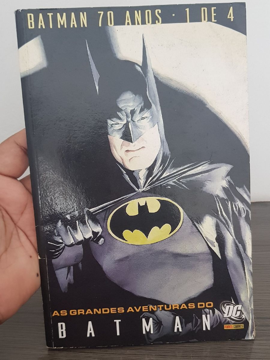 Batman 70 Anos 1 de 4 para Colecionador | Produto Masculino Dc Usado  69111954 | enjoei