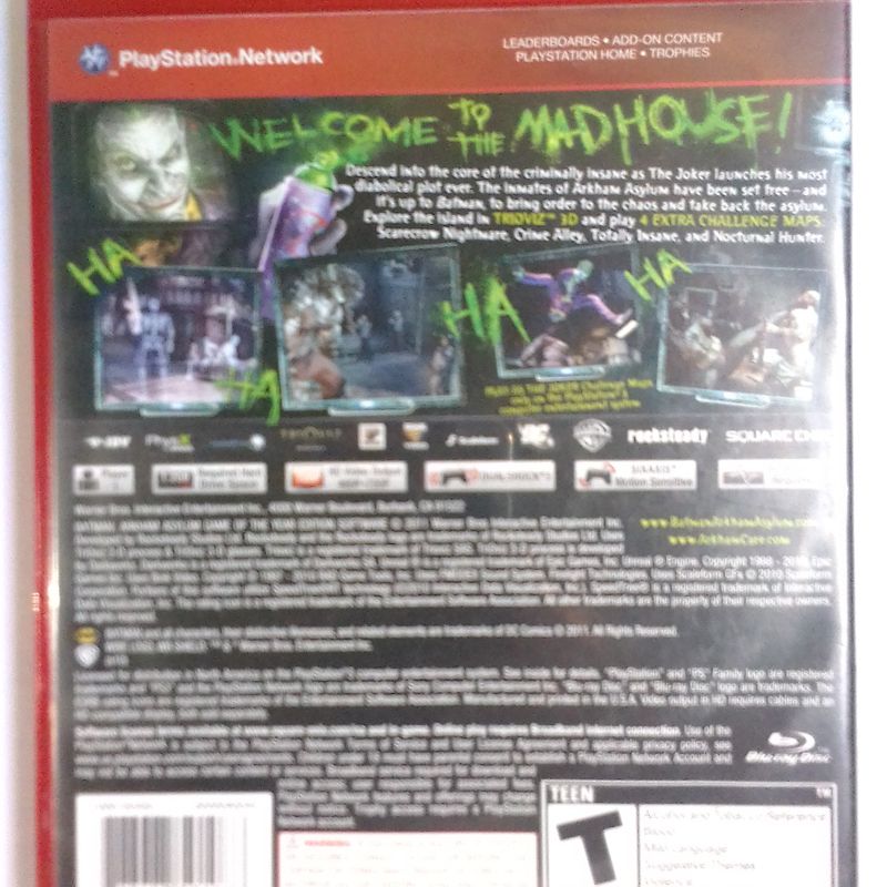 Batman Arkham City Edição Jogo do Ano PS3 Original - Mídia Física (Usado)