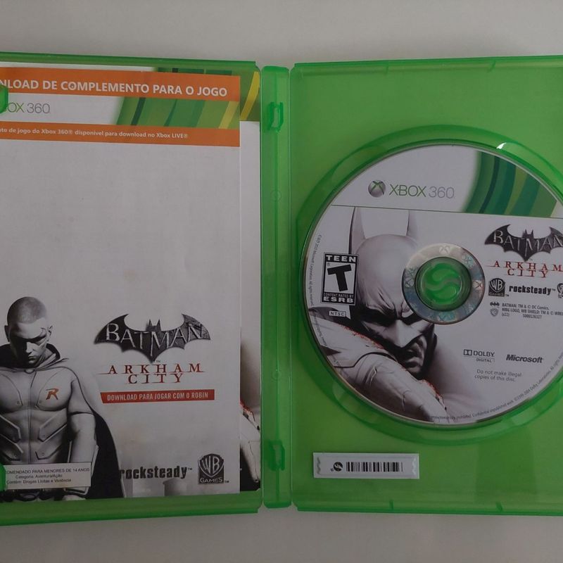Batman: Arkham Origins Mídia física Original Xbox 360
