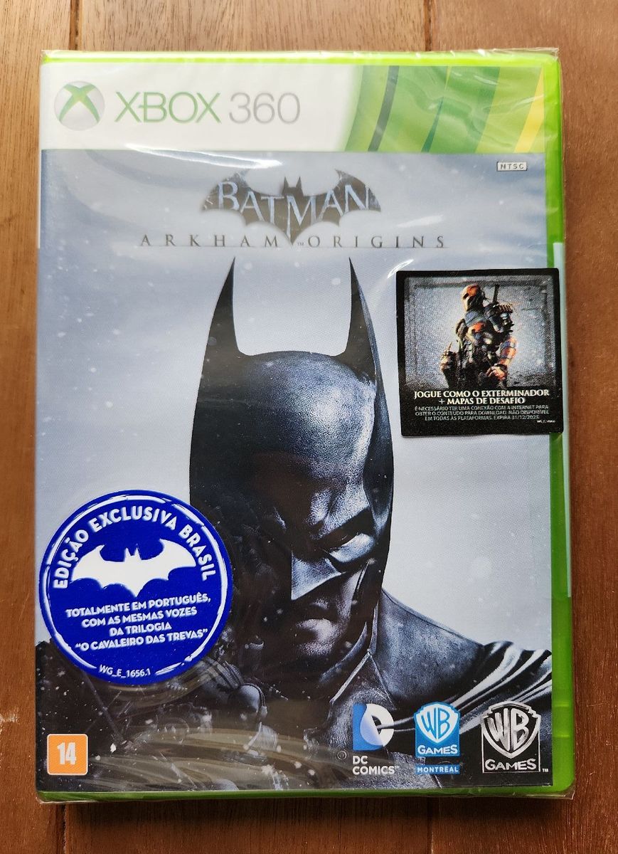 XboxBR on X: Batman: Arkham Origins está disponível agora no