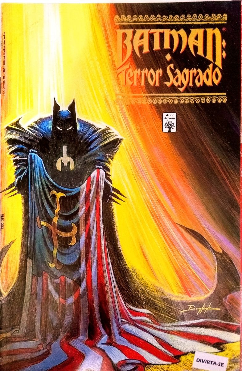Batman - Terror Sagrado (1992) Publicação Polêmica, Quando a Dc Lançou ...