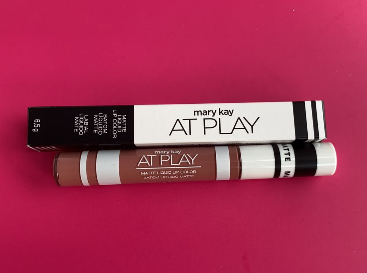 Batom L Quido Matte Pinking Of You Mary Kay Nunca Usado Maquiagem Feminina Mary Kay Nunca