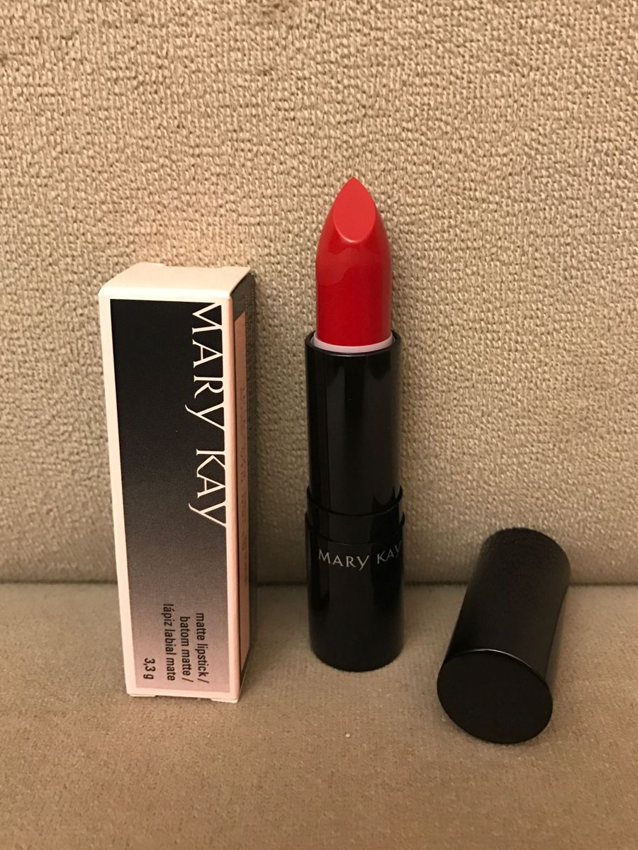 Batom Matte Cor Roma Red Mary Kay | Maquiagem Feminina Mary Kay Nunca