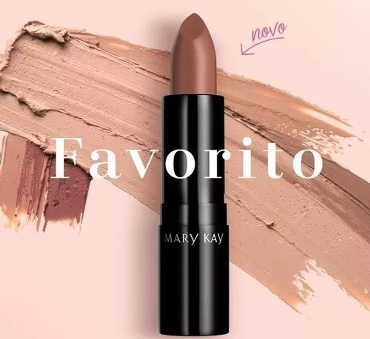 Batom Matte Mary Kay Cor Favorito Nude Cosmético Feminino Mary Kay