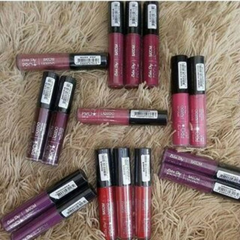 Baton Color Dry Pro Liquido | Maquiagem Feminina Color Dry Pro Nunca ...