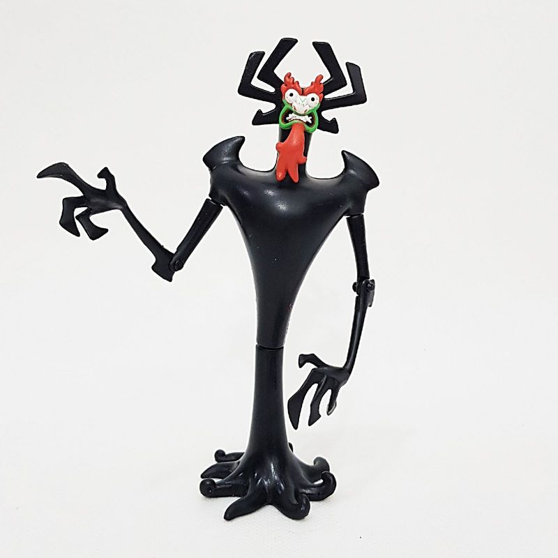 Battle Action Figure Samurai Jack - Aku Articulado Cartoon N