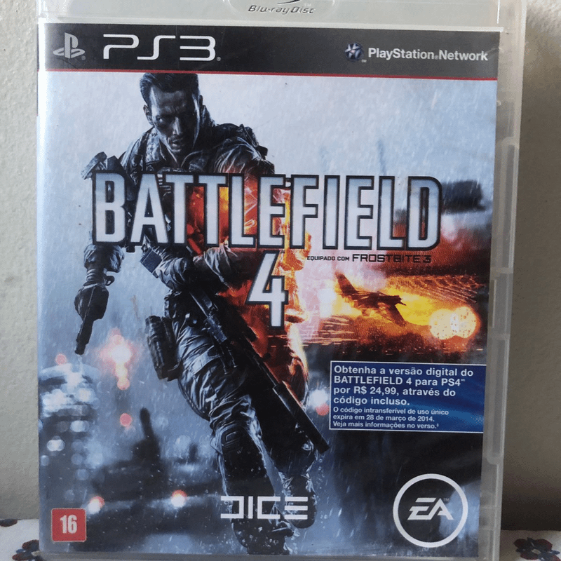 JOGO BATTLEFIELD 4 - PS3 (USADO)