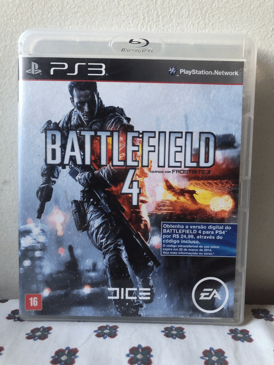 Battlefield 4 Jogos Ps3 PSN Digital Playstation 3