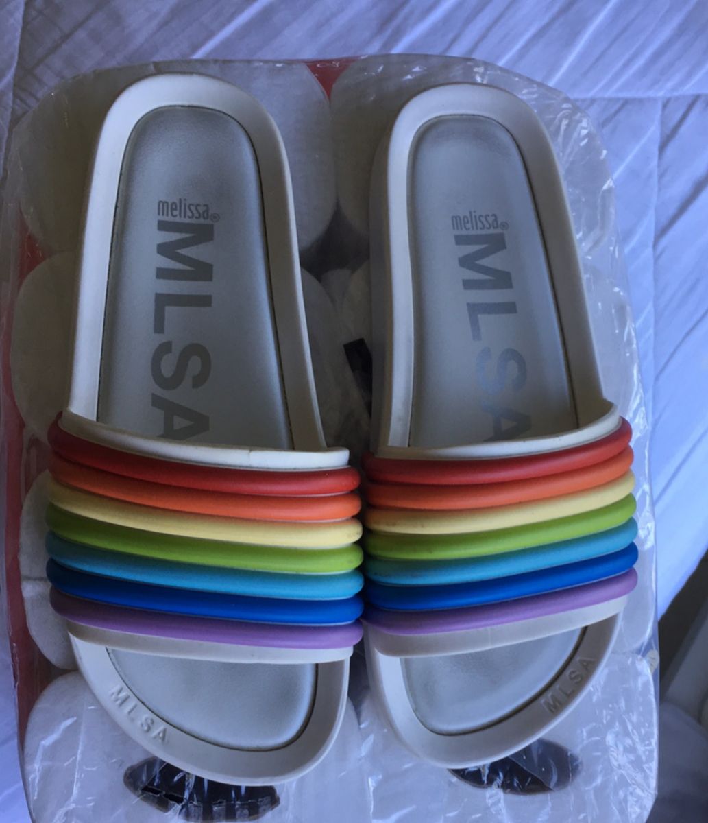 mini melissa rainbow beach slide