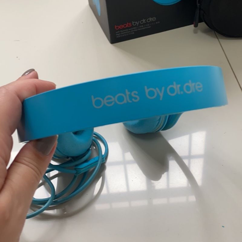 Beats Solo Hd By Dr Dre Original Azul Claro | Item de Música Beats