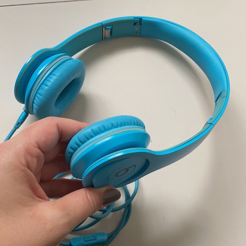 Beats Solo Hd By Dr Dre Original Azul Claro | Item de Música Beats