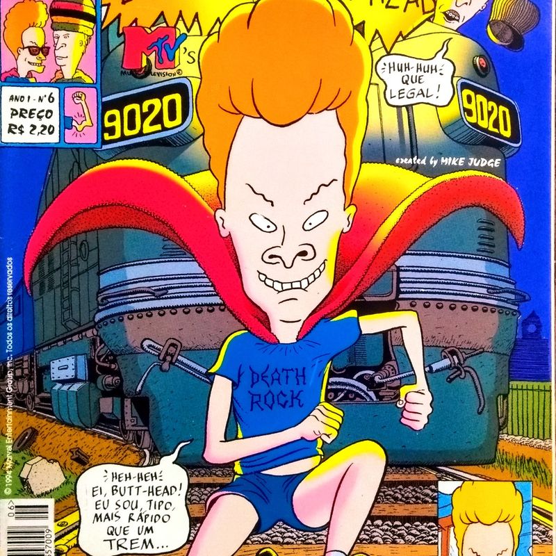 Beavis e Butt-Head N° 6 (1996) Clássico de Humor da Mtv Brasil