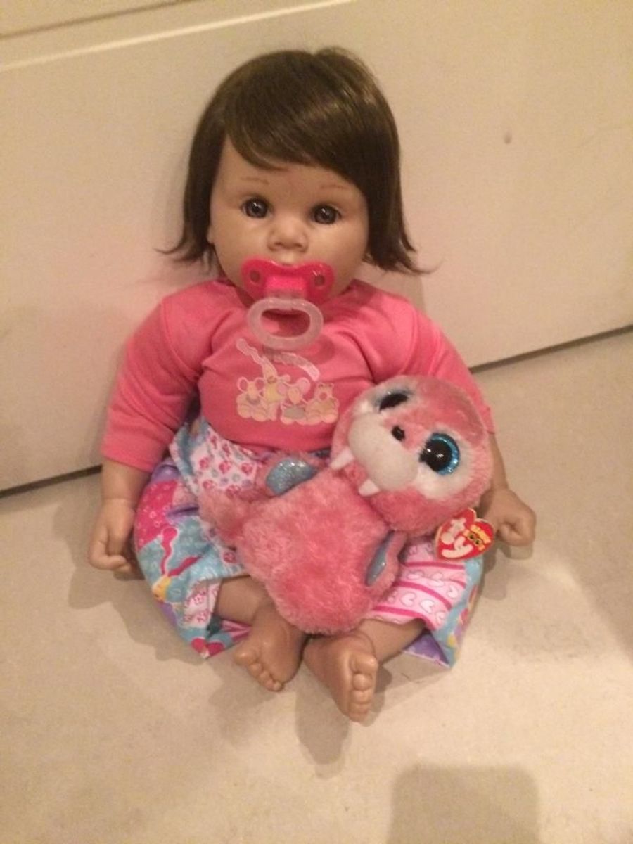 Beb Reborn Feminina Brinquedo Judy S Doll Usado Enjoei