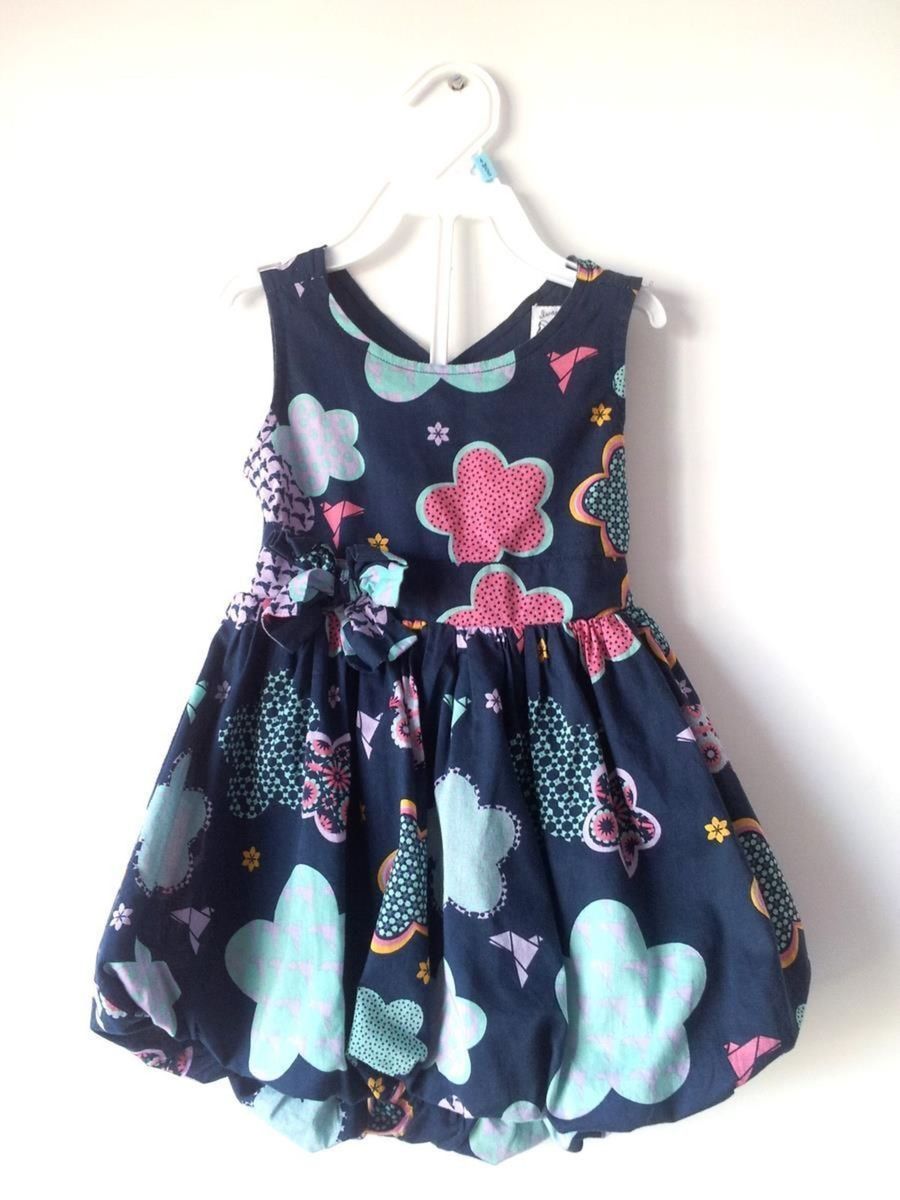 vestido balone infantil