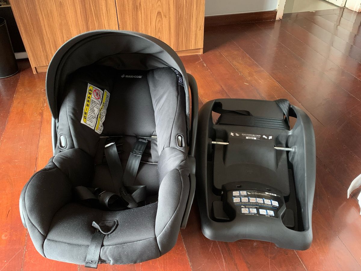 Bebe Conforto Maxi Cosi Com Base Para Carro E Sistema Isofix Item Infantil Maxi Cosi Mico 30 Usado Enjoei