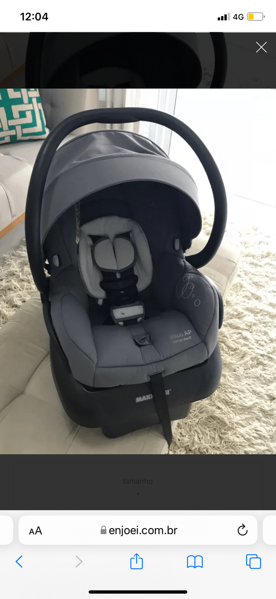 Bebe Conforto Maxi Cosi Mico Ap Com Isofix Cadeirinha Infantil Maxi Cosi Usado Enjoei