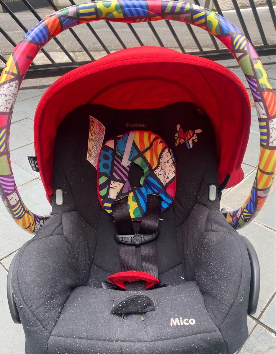 Bebê Conforto Maxi Cosi Romero Britto Item Infantil Maxi Cosi Usado  77689554 enjoei