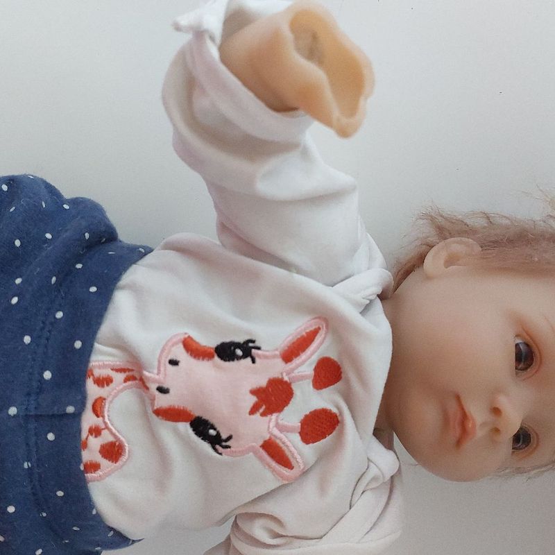 Bebê Reborn de Silicone Realista Juju