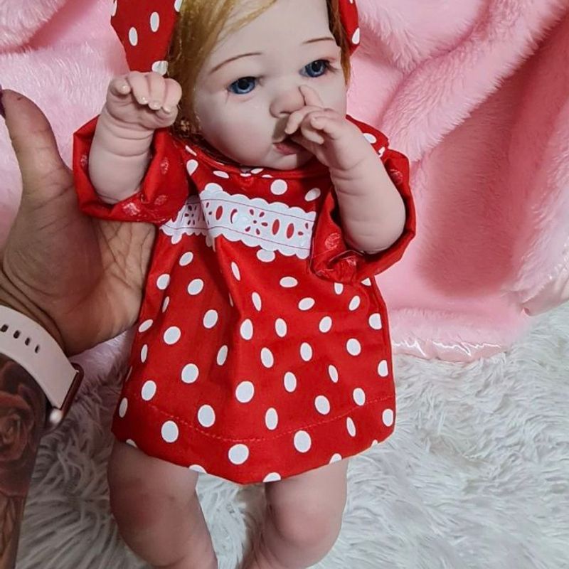 Boneca Bebê Reborn Fofinha | Brinquedo para Bebês Usado 88311832 | enjoei