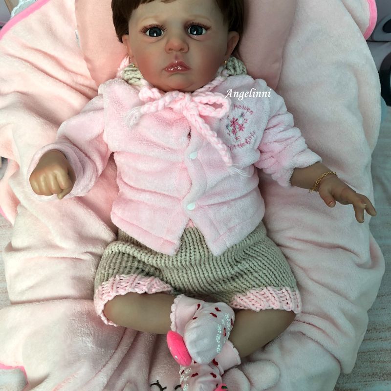 Boneca Bebê Reborn Yasmin Kit Cameron Pronto Envio!