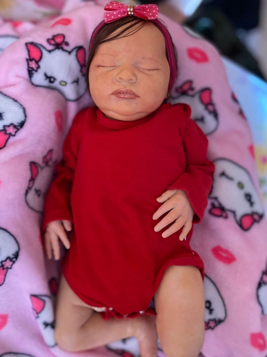 Bebê Reborn Kit Laura Produto Feminino Reborn Nunca Usado 73663665