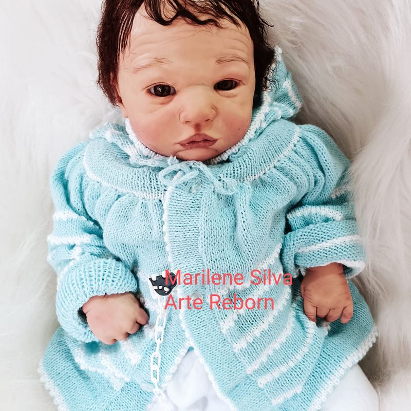 Boneca Bebê Reborn Milena