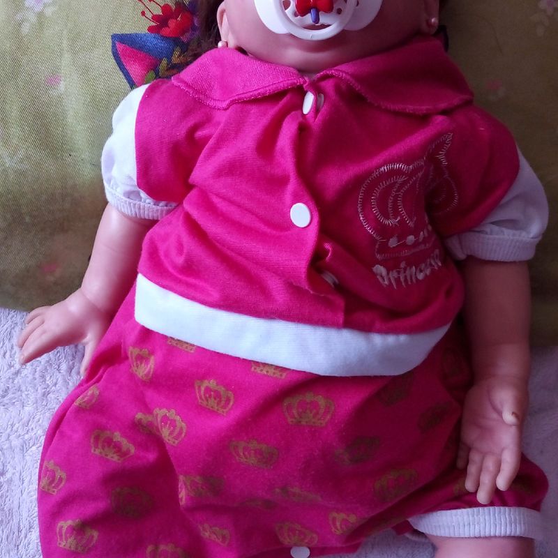 Boneca Bebê Reborn Andressa