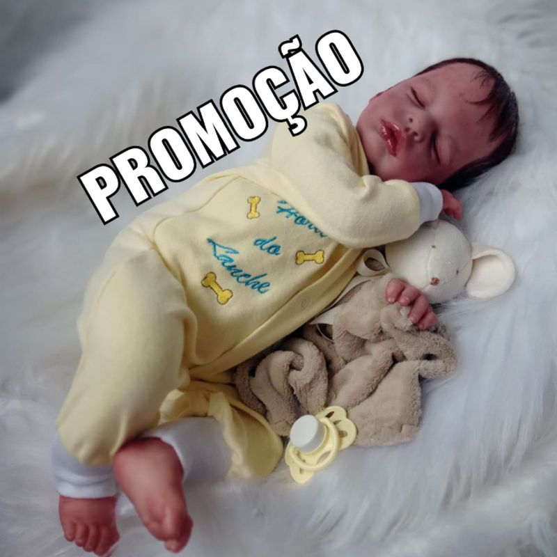 BEBÊ REBORN REALISTA-PROMOÇÃO