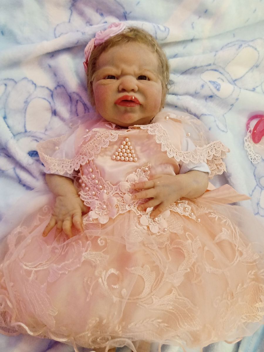 Bebe Reborn Silicone Solido Molde Miracle Produto Feminino Bebe Reborn Molde Miracle Nunca Usado Enjoei