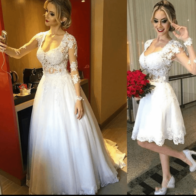 Vestidos 2 em 2024 1 para casamento