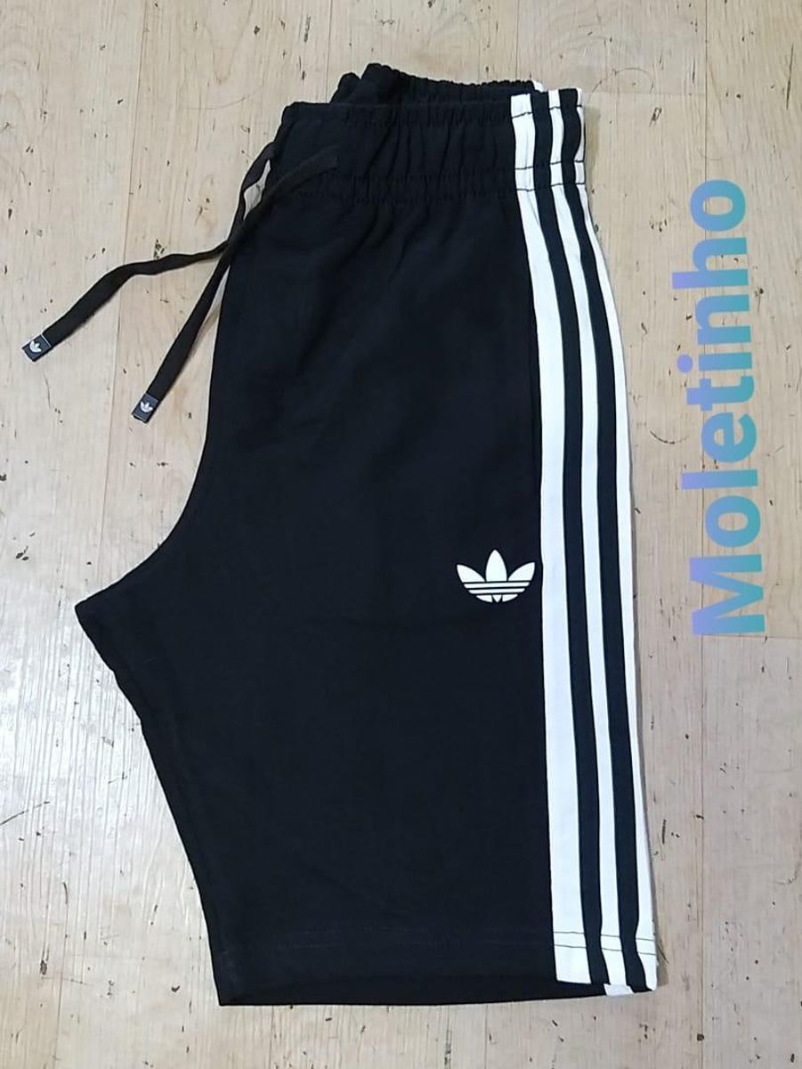 bermuda moletom adidas