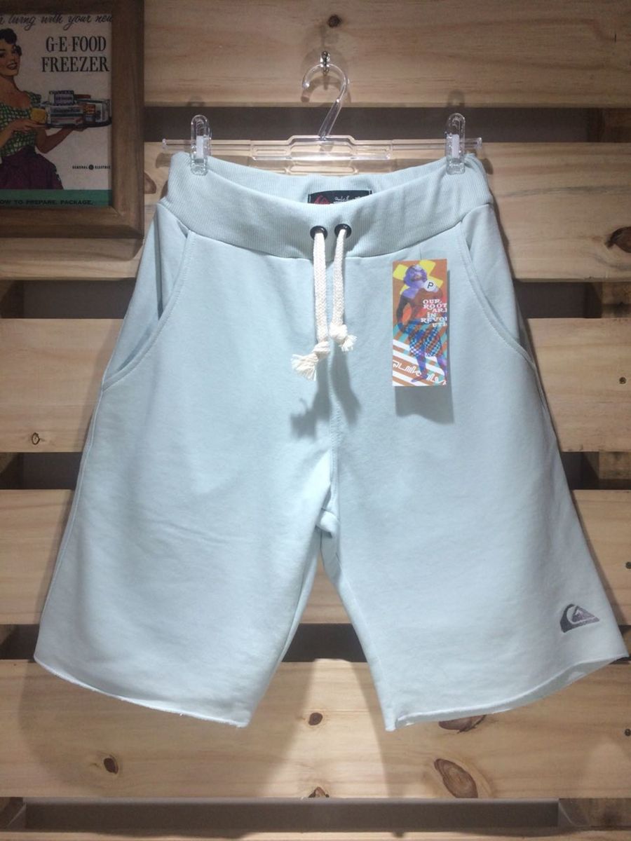 bermuda quiksilver moletom