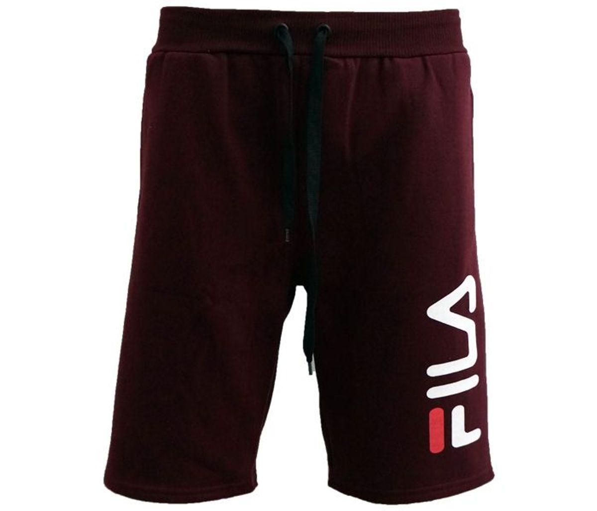 bermuda fila masculina moletom