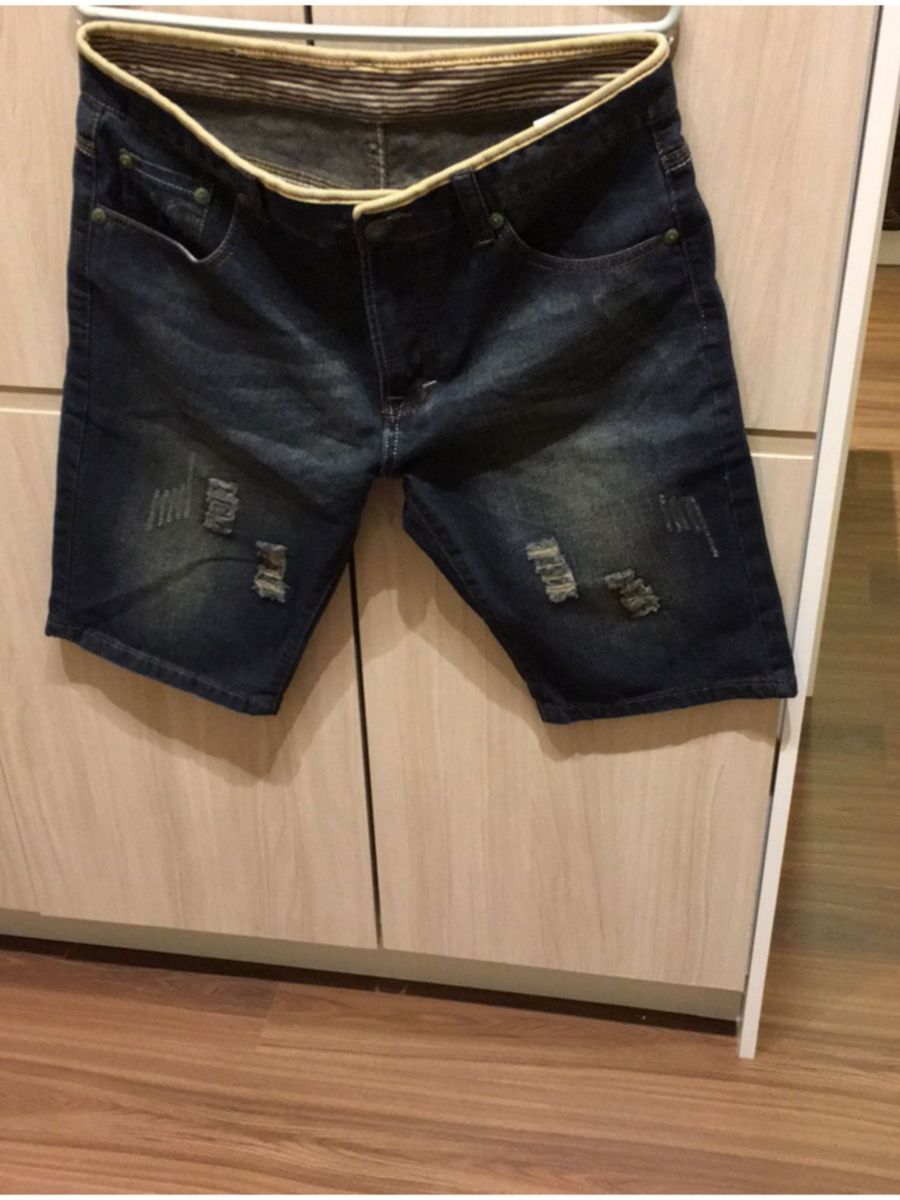 Bermuda Jeans Bermuda Masculina Nunca Usado Enjoei