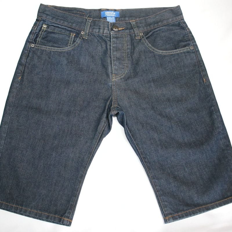 Bermuda jeans 2025 adidas masculina