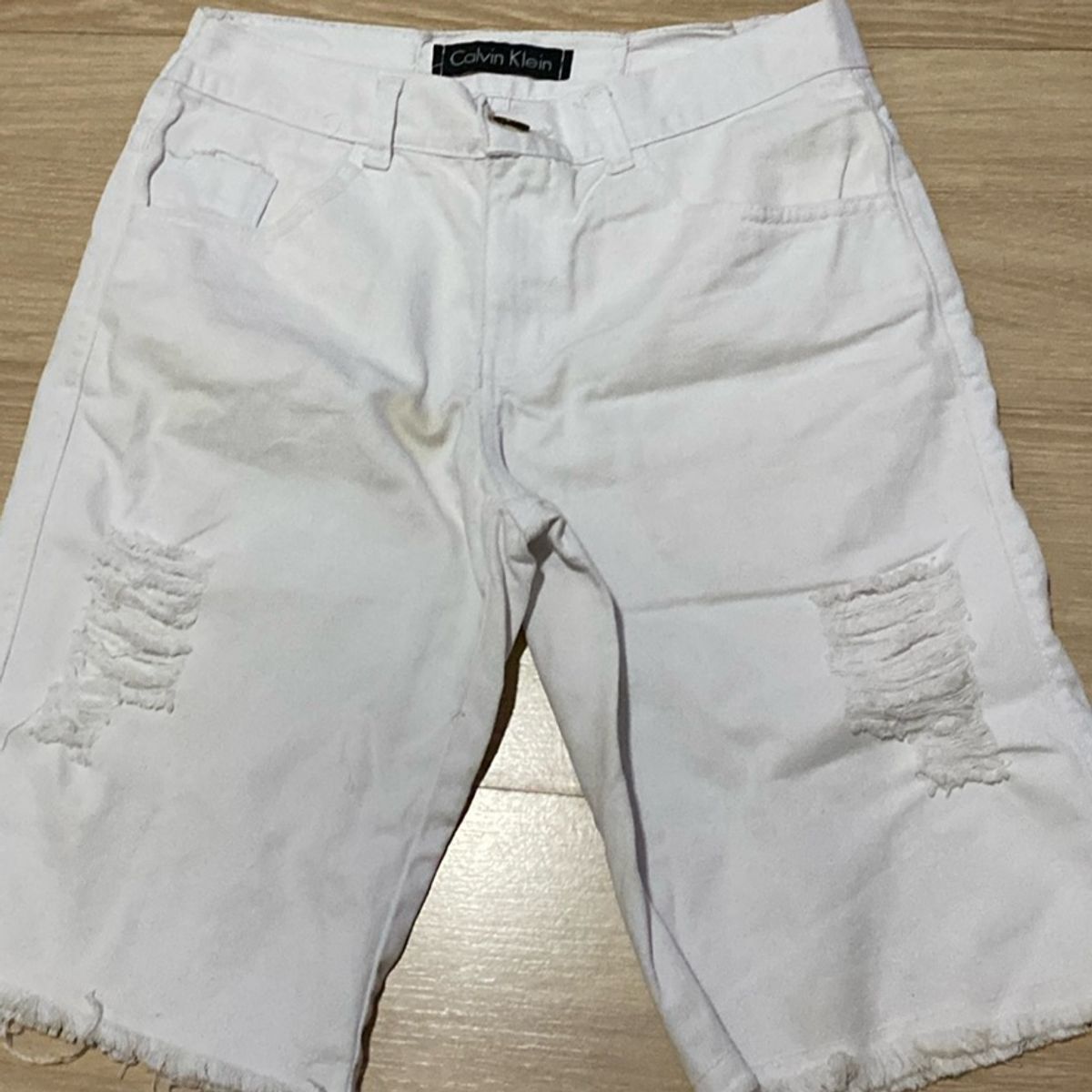 Calvin Klein Jeans Blue Cotton Bermuda Shorts main image 0