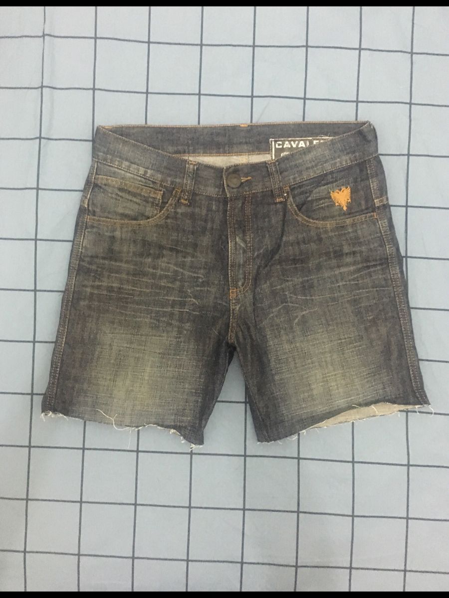bermuda jeans masculina curta