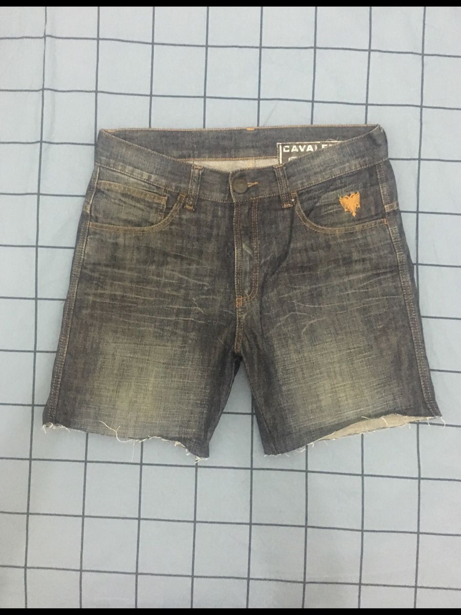 bermuda jeans masculina cavalera