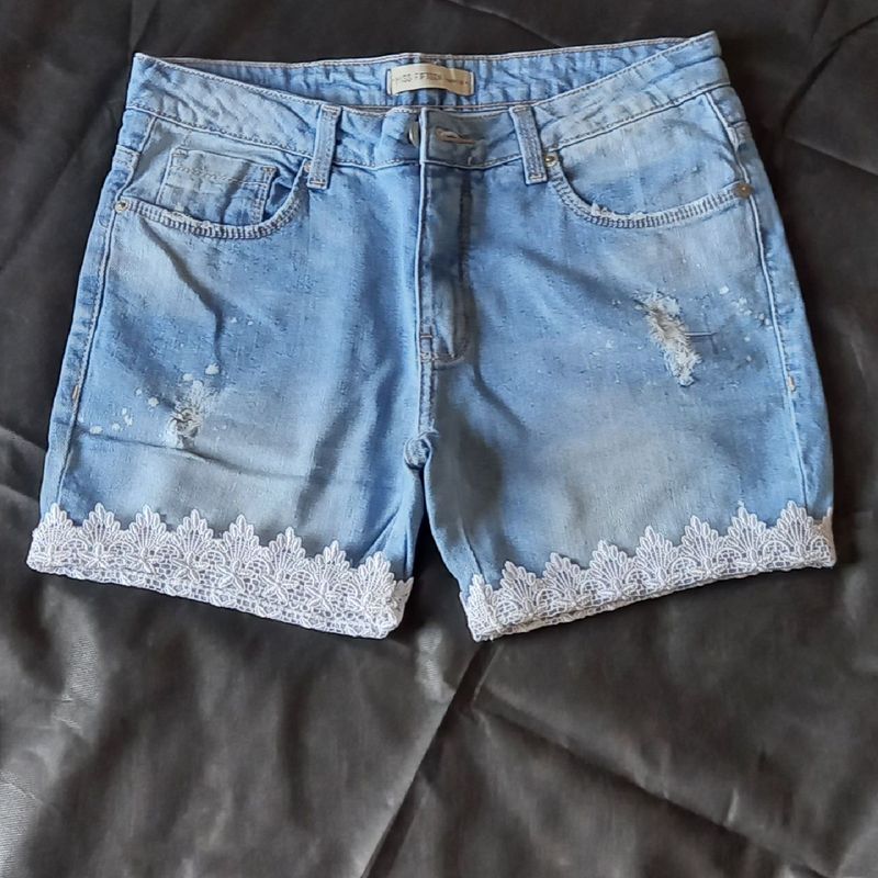 Bermuda jeans hot sale feminina customizada