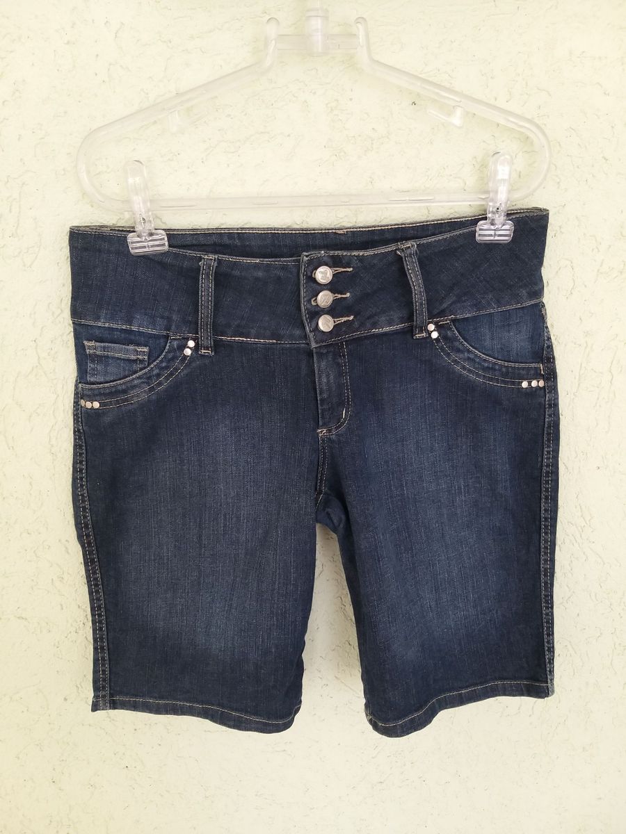 bermuda jeans feminina 48