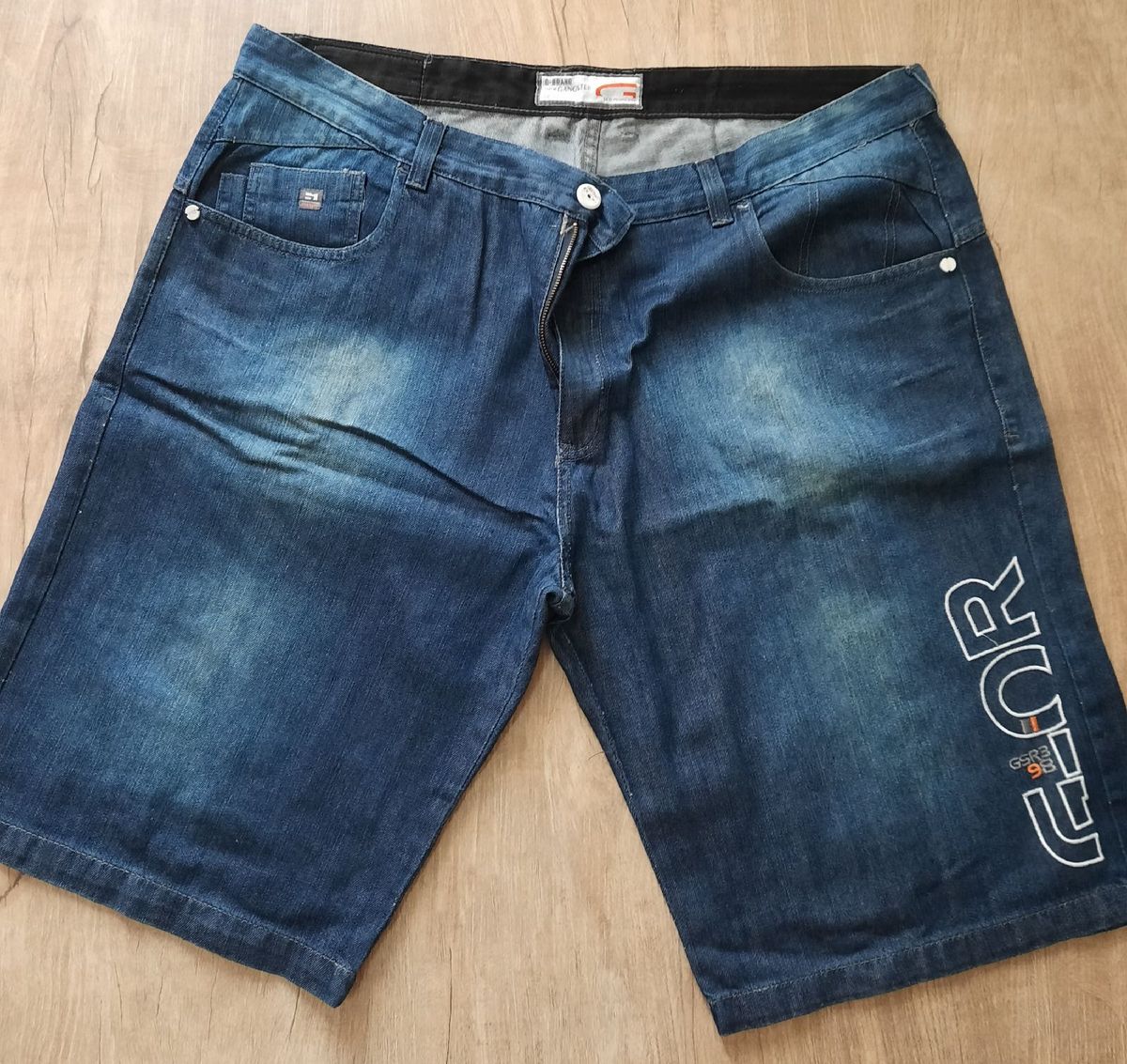 bermuda jeans masculina gangster