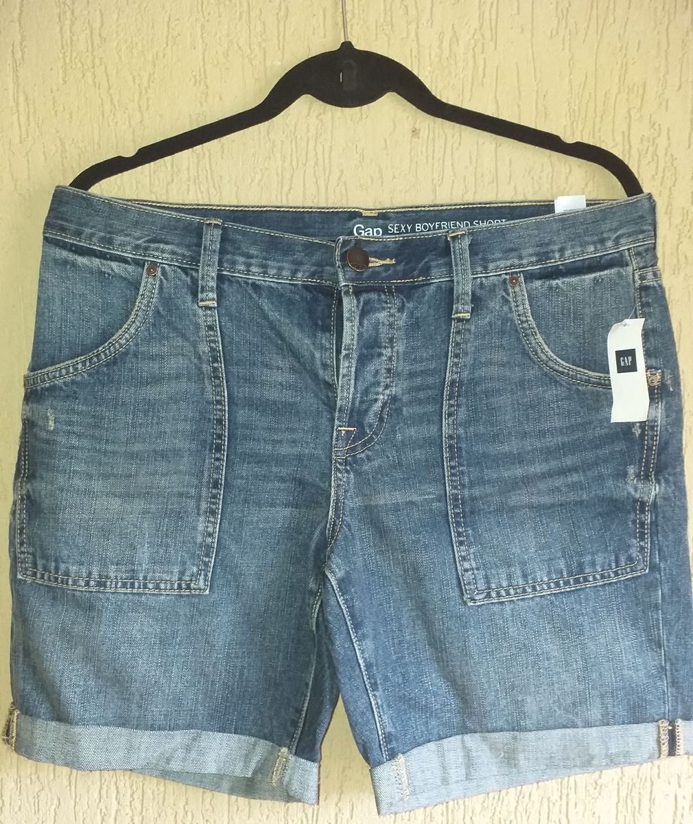 Bermuda Jeans Gap. | Shorts Feminino Gap Nunca Usado 48027595 | enjoei