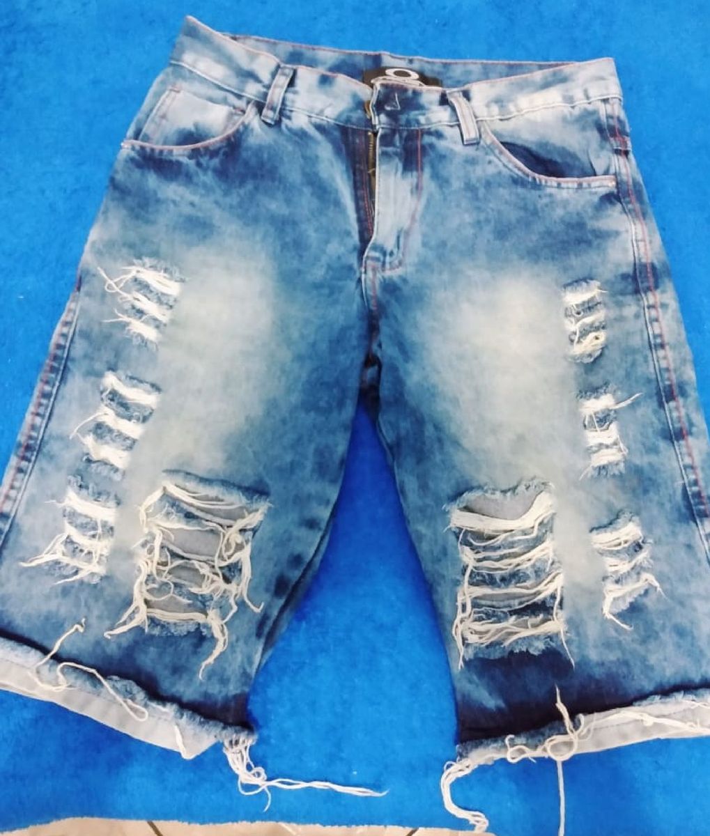 bermuda jeans longa