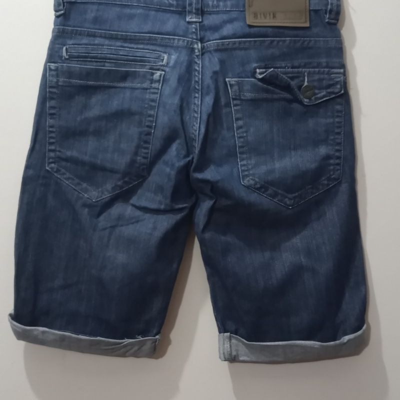 Bermuda jeans masculina sales bivik