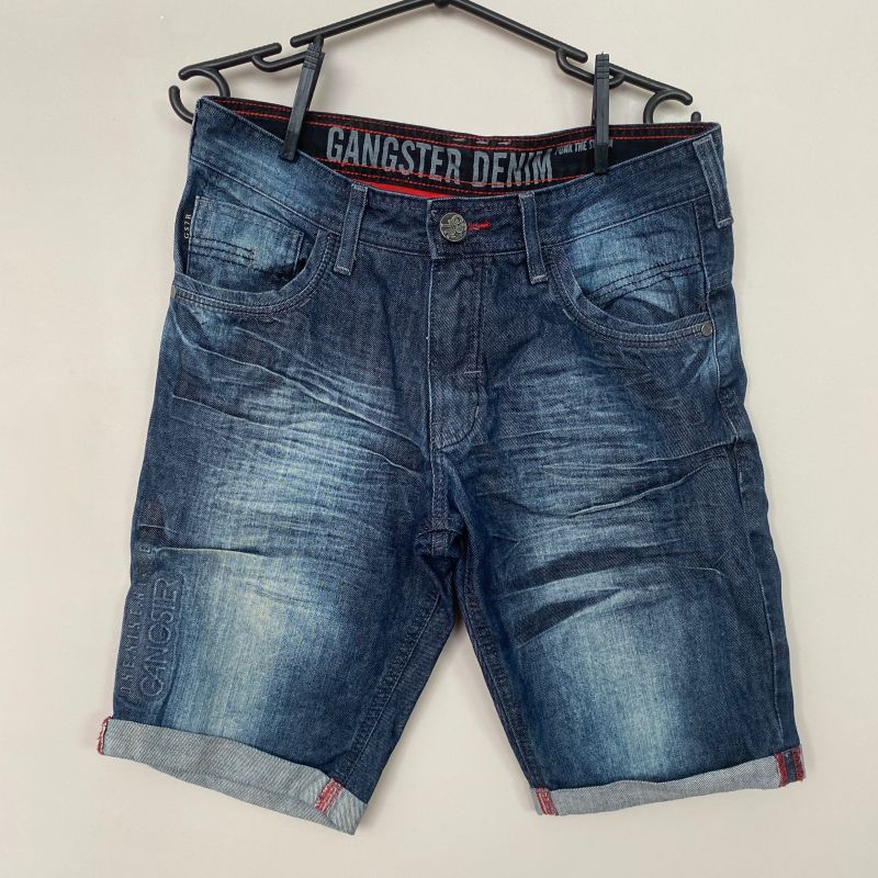 Bermudas jeans best sale masculinas gangster