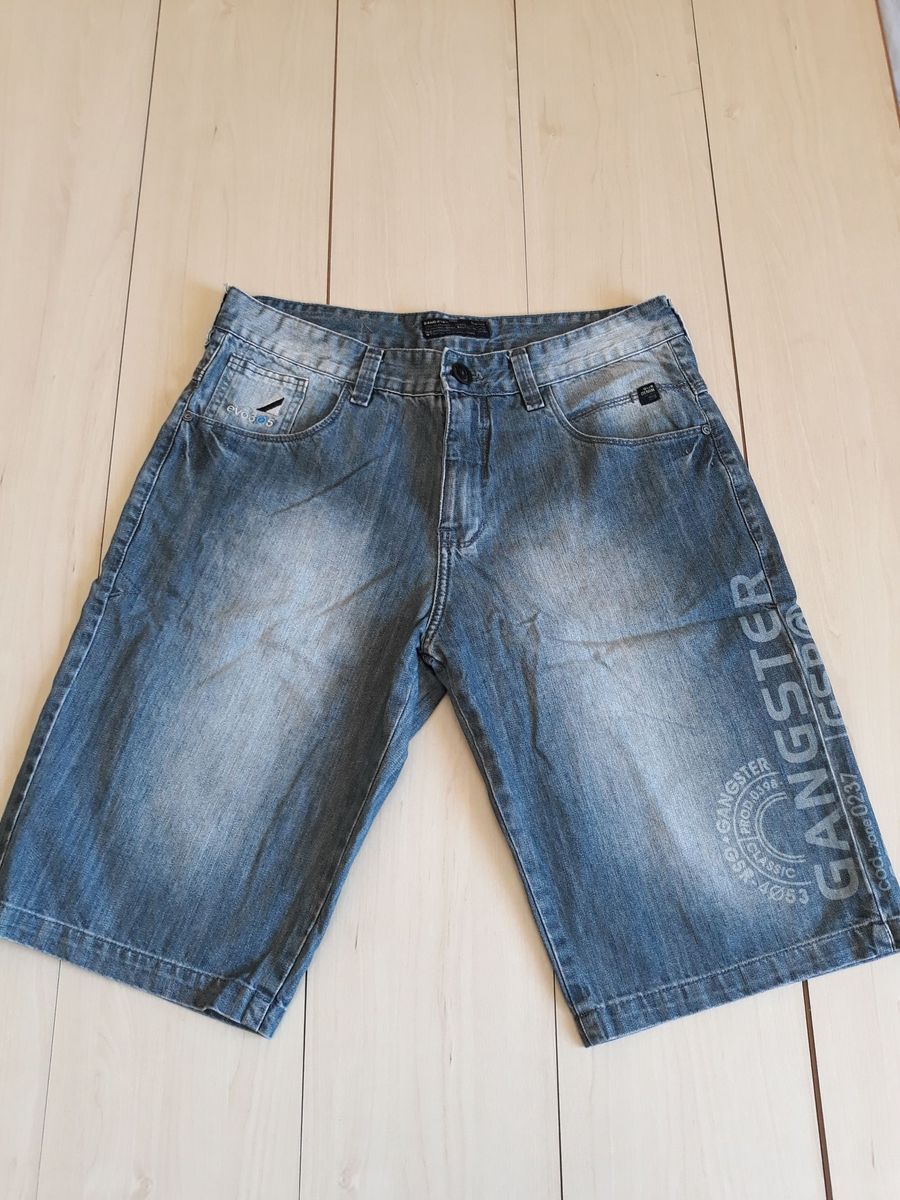 bermuda gangster jeans preço