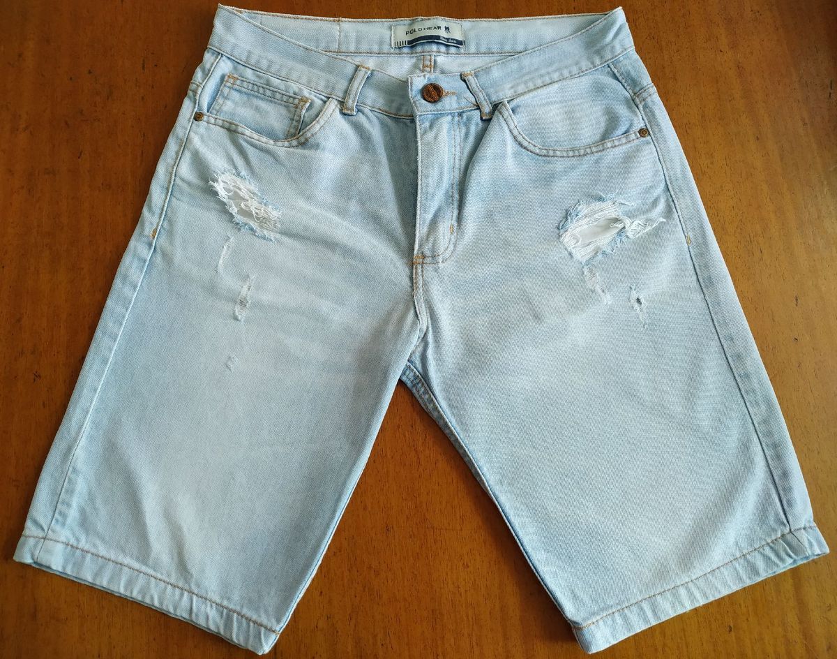 bermuda polo jeans