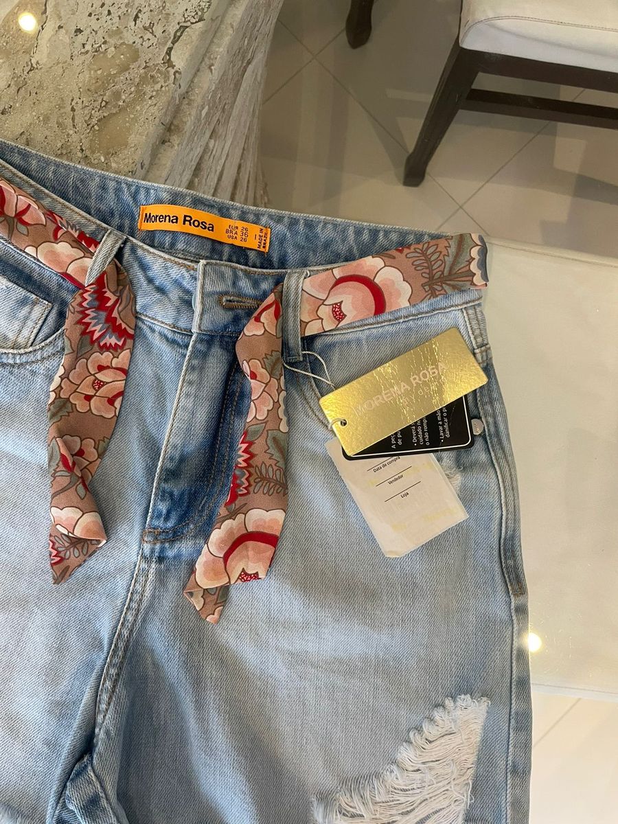 Bermuda jeans hot sale morena rosa