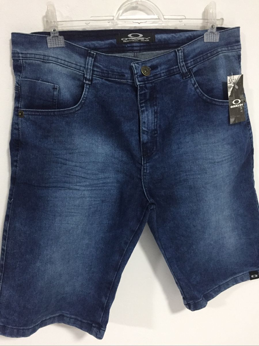 bermuda jeans masculina oakley