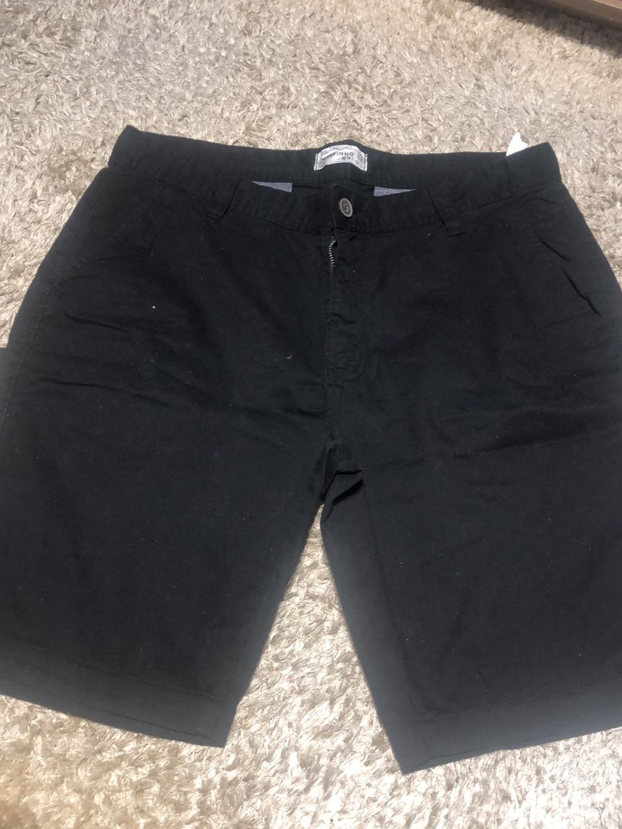Bermuda Jeans Preta Bermuda Masculina Marfinno Usado Enjoei